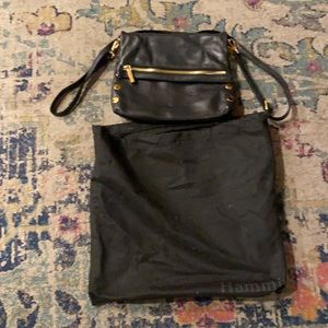 Classic black and gold hammitt if you ever wanted a hammitt purse it’s the one